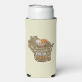 Wisconsin Curds: Fresh or Fried? Selters Dosenkühler (Seltzer Vorderseite)