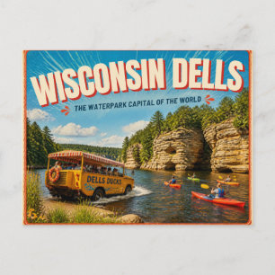 Wisconsin Dells Enten Wisconsin Postkarte