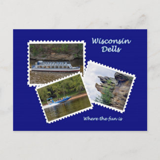 Wisconsin Dells Postkarte