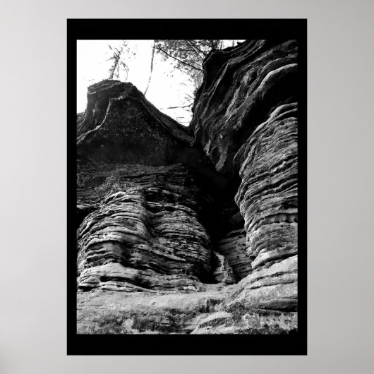 Wisconsin Dells Rocks Poster (Vorne)