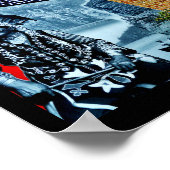 Wisconsin Dells Sign Poster (Ecke)