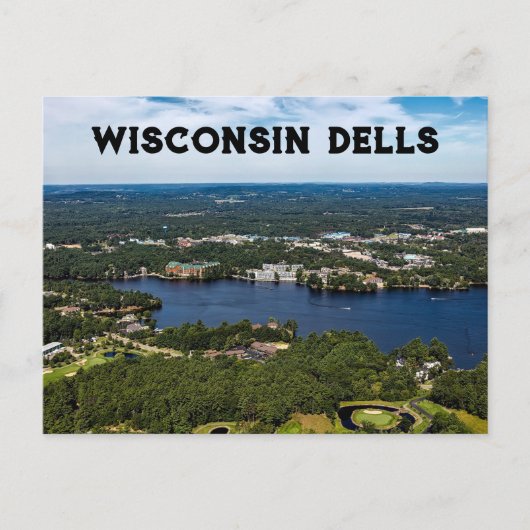 Wisconsin Dells USA Postkarte (Vorderseite)