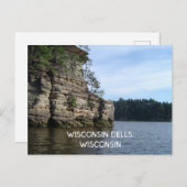 WISCONSIN DELLS, WISCONSIN Andenken Postkarte (Vorne/Hinten)