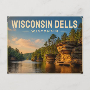 Wisconsin Dells, Wisconsin Ansichtskarte Postkarte