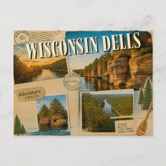Wisconsin Dells Wisconsin Postkarte