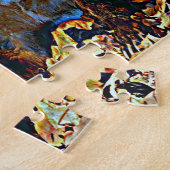 Wisconsin der Dachs-Staat Puzzle (Seite)