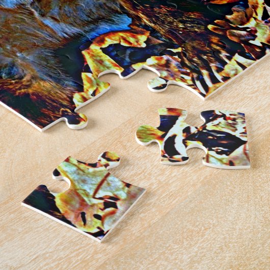 Wisconsin der Dachs-Staat Puzzle (Seite)