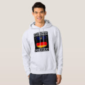 Wisconsin, deutscher Amerikaner Hoodie (Vorne ganz)
