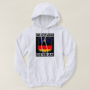Wisconsin, deutscher Amerikaner Hoodie