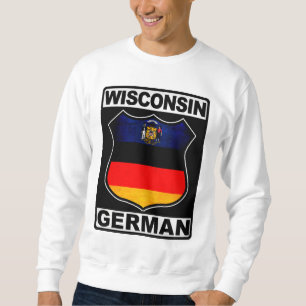 Wisconsin, deutscher Amerikaner Sweatshirt