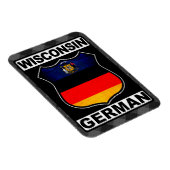 Wisconsin, Deutscher Flexi Magnet (Rechte Seite)