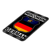 Wisconsin, Deutscher Flexi Magnet (Linke Seite)