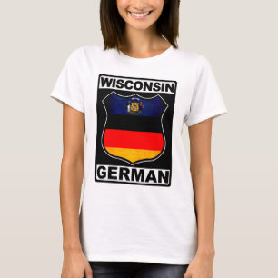 Wisconsin deutsches amerikanisches T-Shirt