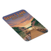 Wisconsin Devil's Lake Staat Park Travel Magnet (Rechte Seite)