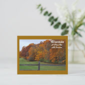 Wisconsin, ein Ort für... Postkarte (Stehend Vorderseite)