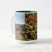 Wisconsin Fall Wildblume und Field Coffee Tasse (Vorderseite Links)