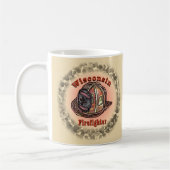 Wisconsin Firefighter-Tasse Kaffeetasse (Links)