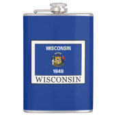 Wisconsin Flachmann (Vorderseite)