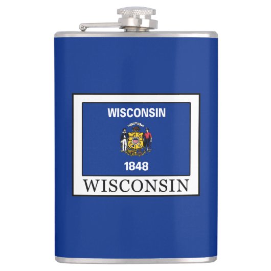 Wisconsin Flachmann (Vorderseite)