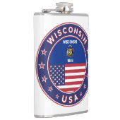 Wisconsin Flachmann (Rechts)