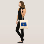 Wisconsin Flag Bag Tragetasche (Vorderseite (Model))