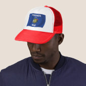 Wisconsin-Flag-Hut Truckerkappe (Beispiel)