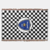 Wisconsin-Flagge Decke (Vorderseite)