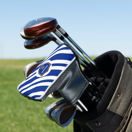Wisconsin-Flagge Golf Headcover (In Situ)