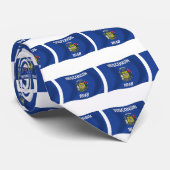 Wisconsin-Flagge Krawatte (Gerollt)