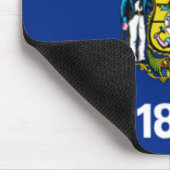 Wisconsin-Flagge Mousepad (Ecke)
