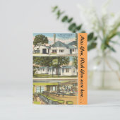 Wisconsin, Garage Gest, Gasthaus & Kabinen, Madiso Postkarte (Stehend Vorderseite)