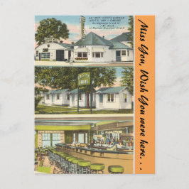 Wisconsin, Garage Gest, Gasthaus & Kabinen, Madiso Postkarte