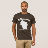 Wisconsin - gekommener Geruch unser Molkereiluft T T-Shirt (Vorne ganz)