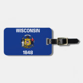 Wisconsin Gepäckanhänger (Vorderseite horizontal)