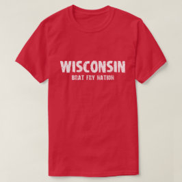 Wisconsin - Görn-Fischrogen-Nations-T-Shirt T-Shirt