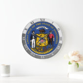 Wisconsin Große Wanduhr (Zuhause)