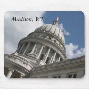 Wisconsin Hauptstadt Mousepad