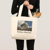 Wisconsin Hauptstadt Tote Tasche (Vorderseite (Produkt))