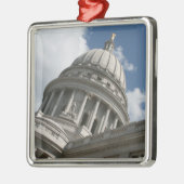 Wisconsin-Hauptstadts-Verzierung Ornament Aus Metall (Links)