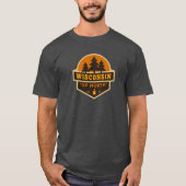 Wisconsin herauf NordT-Shirt T-Shirt (Vorderseite)