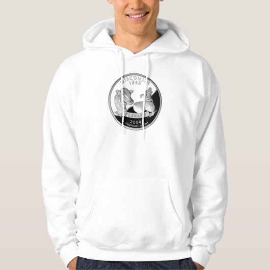 Wisconsin Hoodie (Vorderseite)