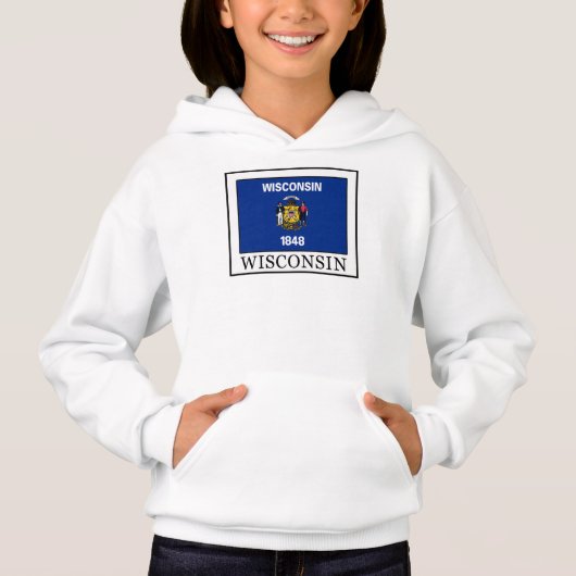 Wisconsin Hoodie (Vorderseite)