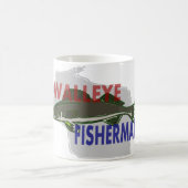 Wisconsin-Hornhautfleck-Fischer-Tasse Kaffeetasse (Mittel)