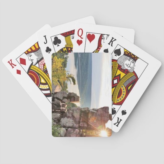 Wisconsin, ICE AGE TRAIL Spielkarten (Rückseite)