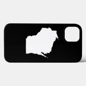 Wisconsin in Weiß Case-Mate iPhone Hülle (Rückseite (Horizontal))
