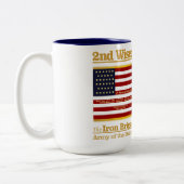 Wisconsin Infantry (BH) Zweifarbige Tasse (Links)