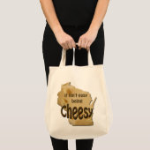 Wisconsin ist Cheesehead Tragetasche (Vorderseite (Produkt))