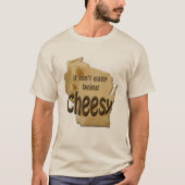 Wisconsin ist Cheesy Cheesehead T - Shirt (Vorderseite)