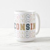 Wisconsin Kaffeetasse (VorderseiteRechts)