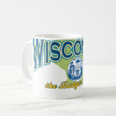 Wisconsin Kaffeetasse (Vorderseite Links)